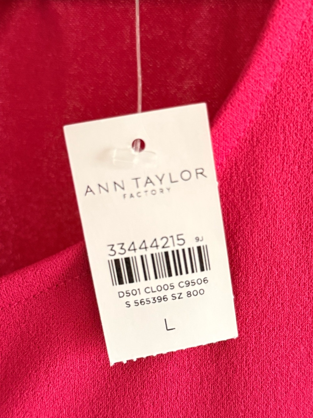 Ann Taylor Factory Tie-Waist Flutter Sleeve Blouse - Picture 3 of 3